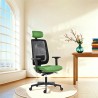Powerton ERGO LUCIE Ergonomiczny fotel biurowy, Zielony