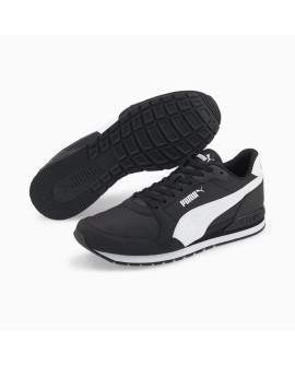 PUMA 384857_01_44.5 buty sportowe Męski Czarny, Biały