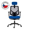 Powerton ERGO TINA Ergonomiczny fotel biurowy, Ciemny niebieski
