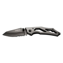 Neo Tools Nóż składany, zamykací, 167mm, 70mm, 63-025, nylonowe etui