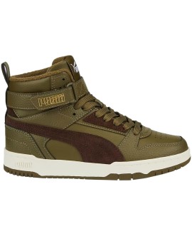 Buty dla dzieci Puma RBD Game WTR oliwkowe 388449 01