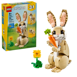 LEGO 31162 CREATOR 3w1 - Uroczy króliczek