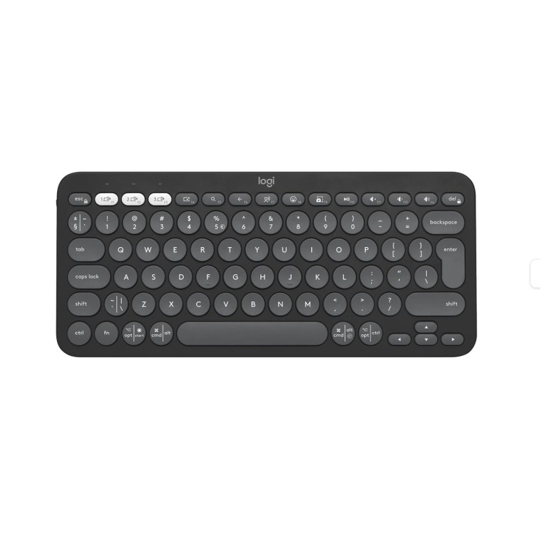Klawiatura Bezprzewodowa LOGITECH K380s Grafitowy