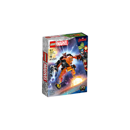 LEGO 76243 Super Heroes - Mechaniczna zbroja Rocketa