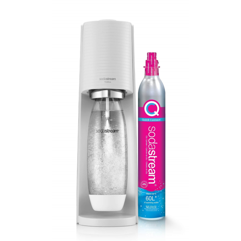 SodaStream Zestaw Saturator do wody Terra, 1 butelka + nabój