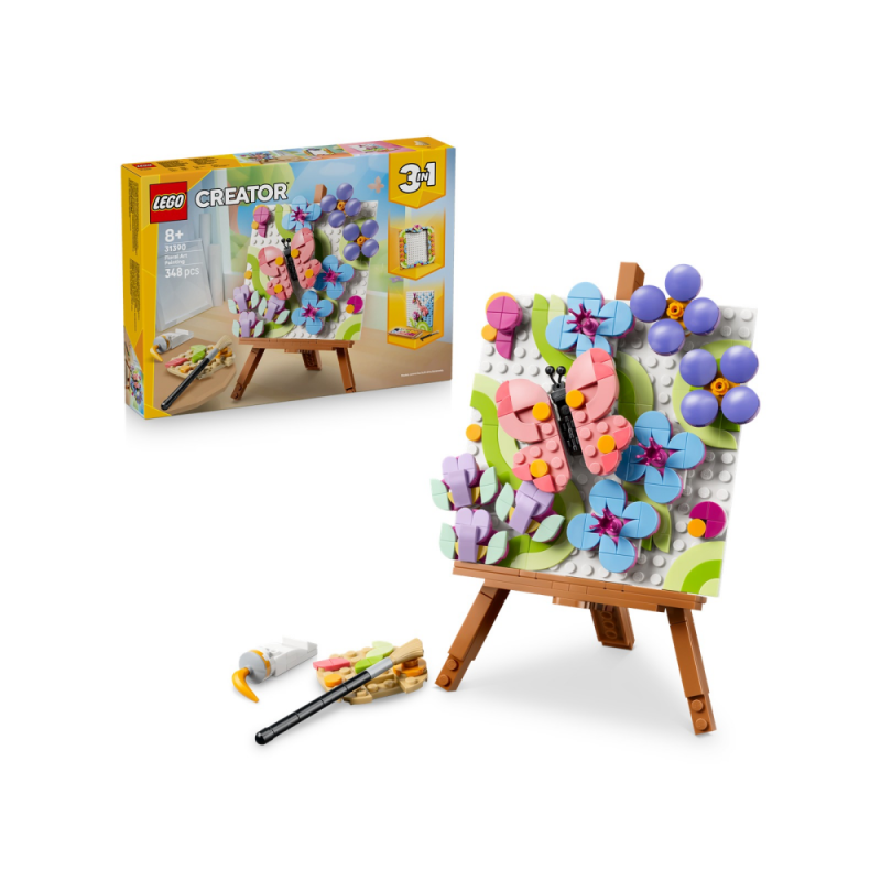 LEGO Creator Dekoracyjny obraz z kwiatami 31390