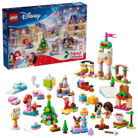 LEGO Disney Kalendarz adwentowy na 2026 rok 43298