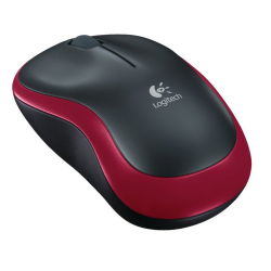 Mysz Bezprzewodowa LOGITECH M185 Czerwony