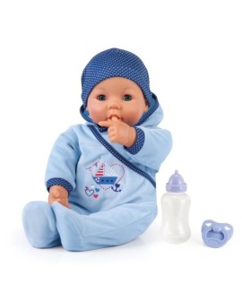 Bayer Lalka bobas Hello Baby chłopiec 43cm 94683AA