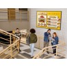 Viewsonic CDE4330 signage display 109,2 cm (43") Wi-Fi 450 cd/m2 4K Ultra HD Czarny Ekran dotykowy Procesor wbudowany Android 11