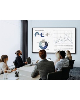 Viewsonic CDE4330 signage display 109,2 cm (43") Wi-Fi 450 cd/m2 4K Ultra HD Czarny Ekran dotykowy Procesor wbudowany Android 11