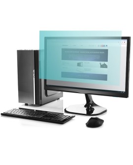 Qoltec Filtr światła niebieskiego 24" | 16:9 | Ochrona wzroku | Anti Glare | Matowy | na monitor