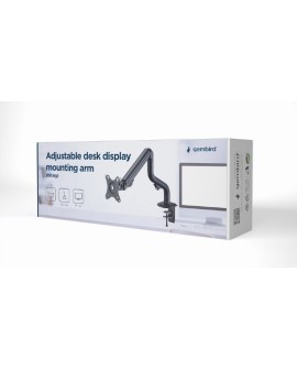 GEMBIRD BIURKOWE REGULOWANE RAMIĘ/UCHWYT NA MONITOR 17-32, VESA 100X100MM, DO 8 KG