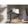 Gembird MA-DA-04 uchwyt / stojak do monitorów 81,3 cm (32") Czarny Biurko