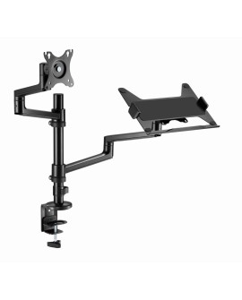 Gembird MA-DA-04 uchwyt / stojak do monitorów 81,3 cm (32") Czarny Biurko