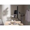 Gembird MA-DA-04 uchwyt / stojak do monitorów 81,3 cm (32") Czarny Biurko