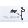 Gembird MA-DA-04 uchwyt / stojak do monitorów 81,3 cm (32") Czarny Biurko