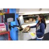 Ergotron 200 SERIES COMBO ARM (WHITE)/LCD TO 24IN MAX 8.2KG