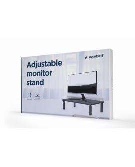 GEMBIRD REGULOWANY STOJAK NA MONITOR/LAPTOP (KSZTAŁT PROSTOKĄTNY)