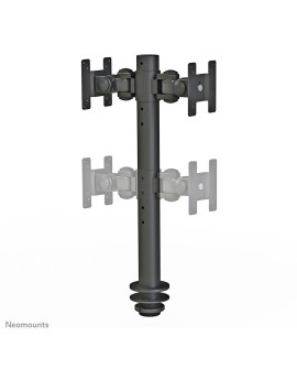 Neomounts FPMA-D050DBLACK uchwyt / stojak do monitorów 76,2 cm (30") Czarny Biurko