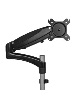 StarTech.com ARMUNONB uchwyt / stojak do monitorów 68,6 cm (27") Biurko Aluminium, Czarny