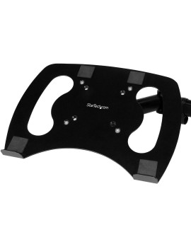 StarTech.com ARMUNONB uchwyt / stojak do monitorów 68,6 cm (27") Biurko Aluminium, Czarny