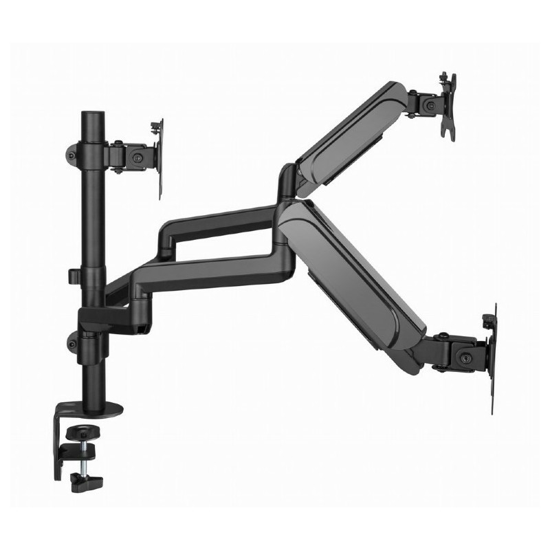 GEMBIRD BIURKOWE REGULOWANE RAMIĘ/UCHWYT NA 3 MONITORY 17-27, VESA 100X100MM, DO 7 KG