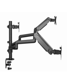 GEMBIRD BIURKOWE REGULOWANE RAMIĘ/UCHWYT NA 3 MONITORY 17-27, VESA 100X100MM, DO 7 KG