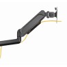 GEMBIRD BIURKOWE REGULOWANE RAMIĘ/UCHWYT NA 3 MONITORY 17-27, VESA 100X100MM, DO 7 KG