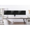 GEMBIRD BIURKOWE REGULOWANE RAMIĘ/UCHWYT NA 3 MONITORY 17-27, VESA 100X100MM, DO 7 KG