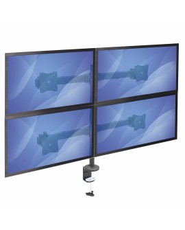 StarTech.com ARMQUAD uchwyt / stojak do monitorów 68,6 cm (27") Biurko Czarny