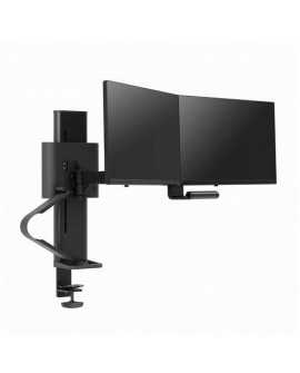 Ergotron TRACE DUAL MONITORS PANEL/CLAMP MATTE BLACK