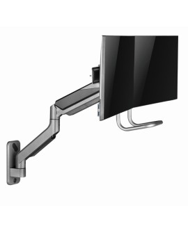 GEMBIRD ŚCIENNE REGULOWANE RAMIĘ/UCHWYT NA 2 MONITORY 17-32, VESA 100X100MM, DO 8 KG