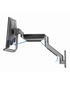 GEMBIRD ŚCIENNE REGULOWANE RAMIĘ/UCHWYT NA 2 MONITORY 17-32, VESA 100X100MM, DO 8 KG