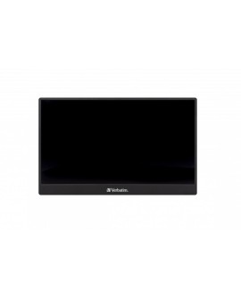 Verbatim 49590 monitor komputerowy 35,6 cm (14") 1920 x 1080 px Full HD LCD Czarny