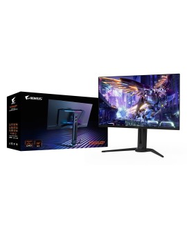 GIGABYTE FO32U2P monitor komputerowy 80 cm (31.5") 3840 x 2160 px 4K Ultra HD OLED Czarny