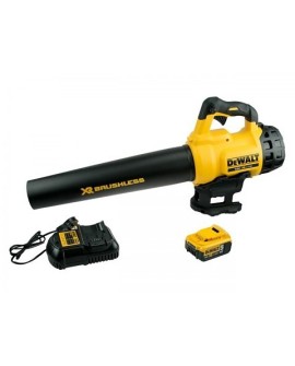 Dmuchawa akumulatorowa DEWALT DCM562P1-QW bezszczotkowa do liści 144 km/h Czarny, Żółty