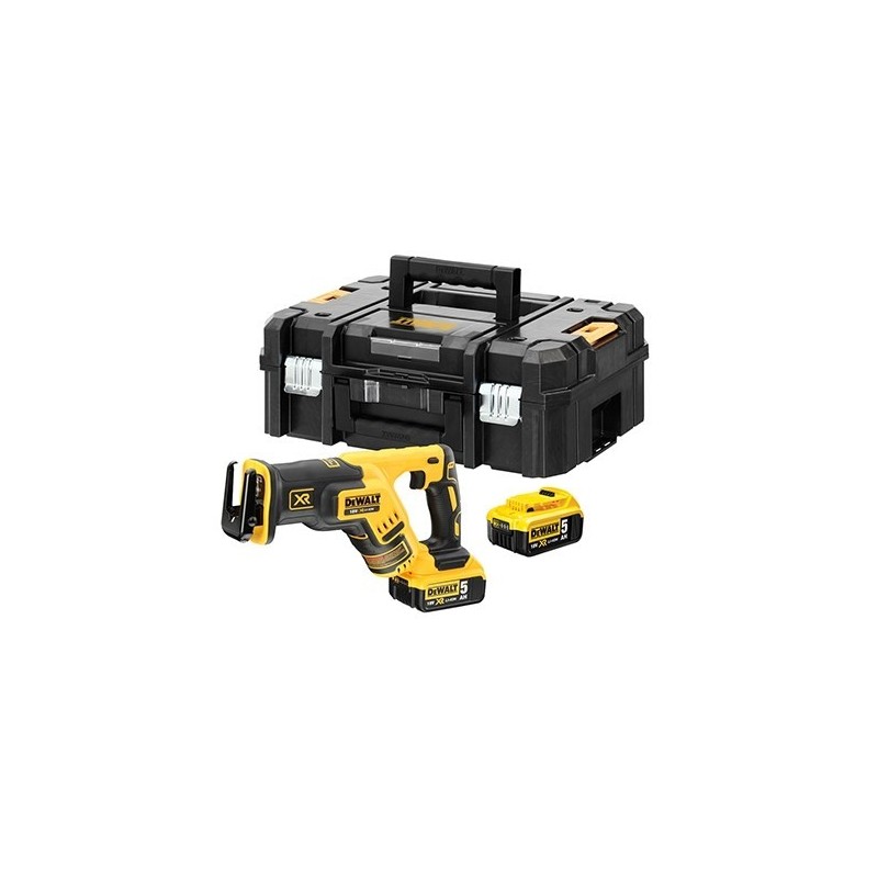 DeWALT DCS367P2 piła szablasta 2900 spm Czarny, Żółty