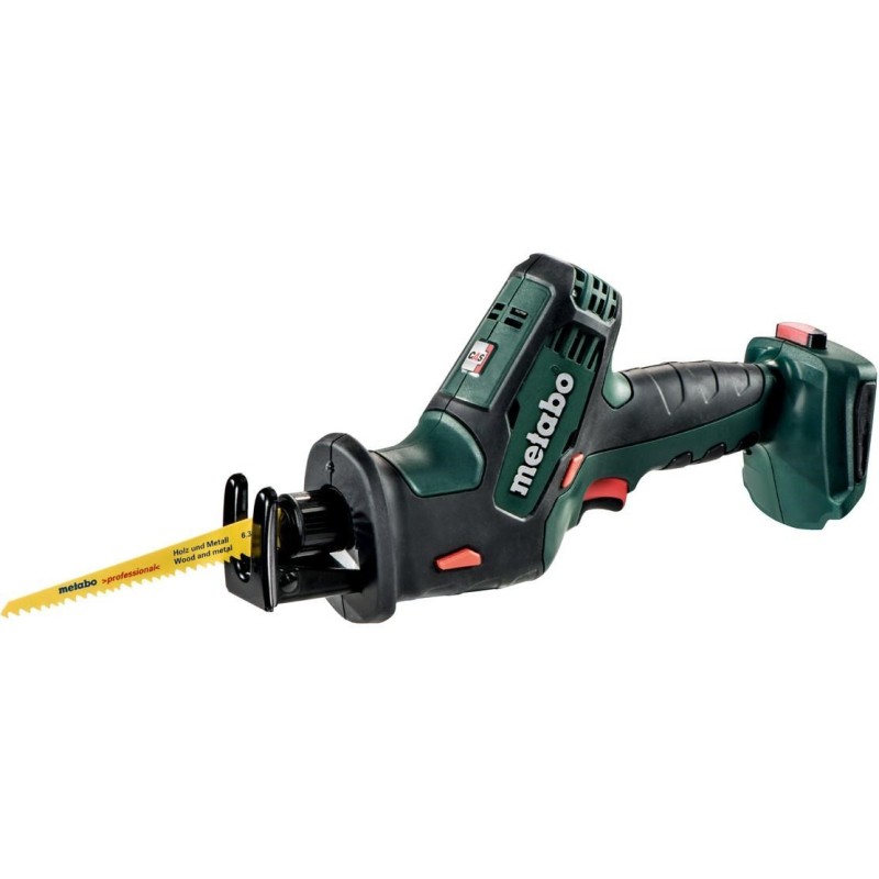 METABO.PIŁA SZABLASTA SSE 18 LTX COMPACT CARCASS + METALOC II