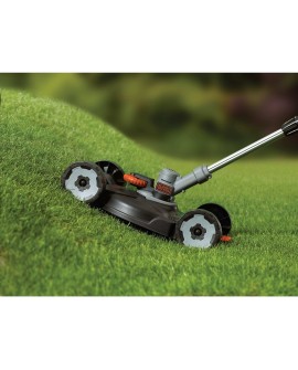 Black & Decker STC1820CM-QW przecinarka do pędzli/trymer Bateria Czarny, Pomarańczowy, Srebrny