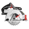 Graphite 58G023 przenośna pilarka tarczowa 16,5 cm Szary, Czerwony, Srebrny 4200 RPM
