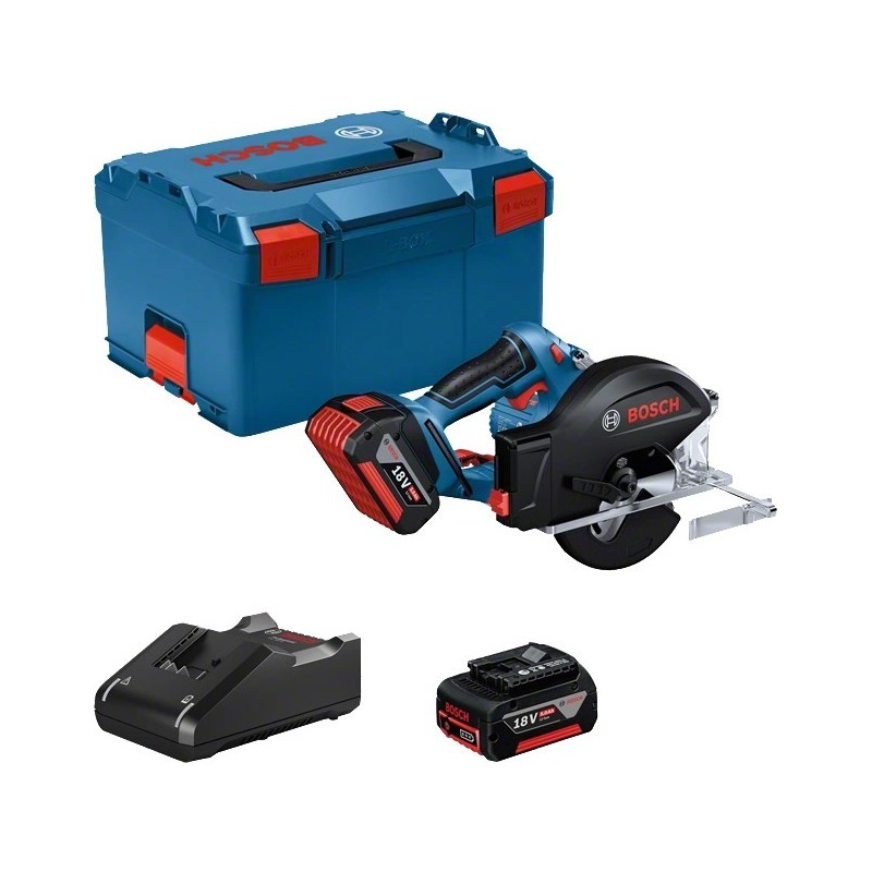 Bosch GKM 18V-50 PROFESSIONAL 13,6 cm Czarny, Niebieski, Czerwony 4250 RPM