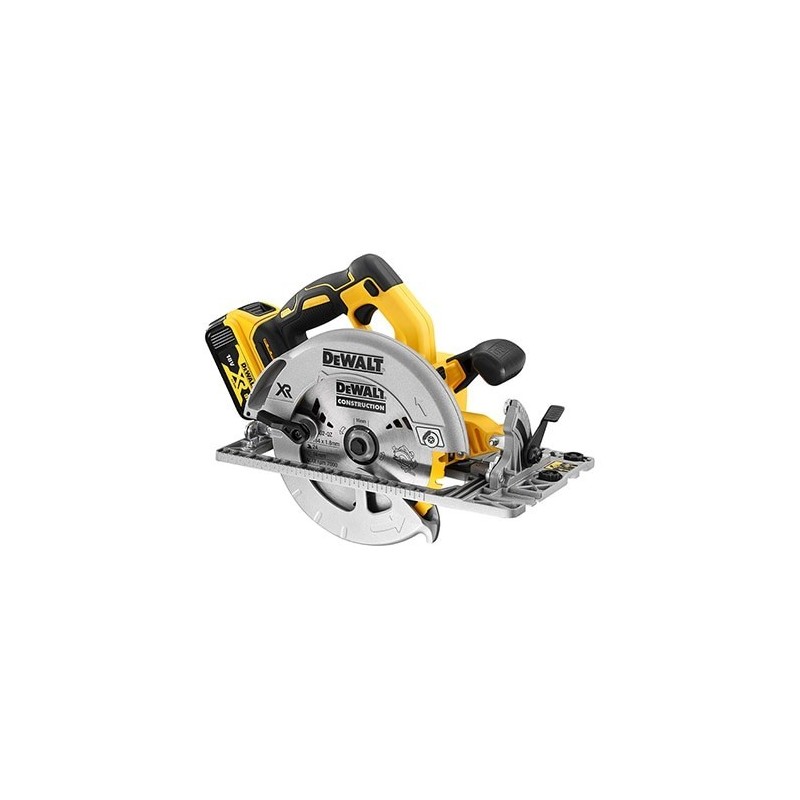 DeWALT DCS572P2 pilarka tarczowa 18V XR Czarny, Srebrny, Żółty