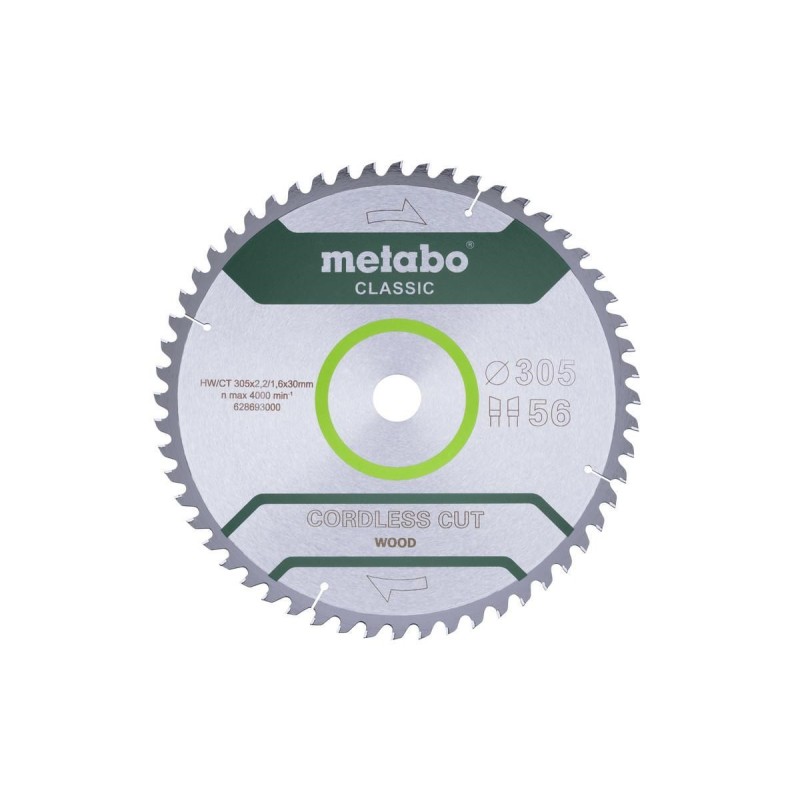 METABO PIŁA TARCZOWA HW/CT 305x30x56z CORDLESS CUT WOOD CLASSIC