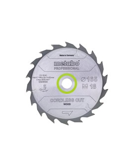 METABO PIŁA TARCZOWA HW/CT 165x20x18z CORDLESS CUT WOOD PROFESSIONAL