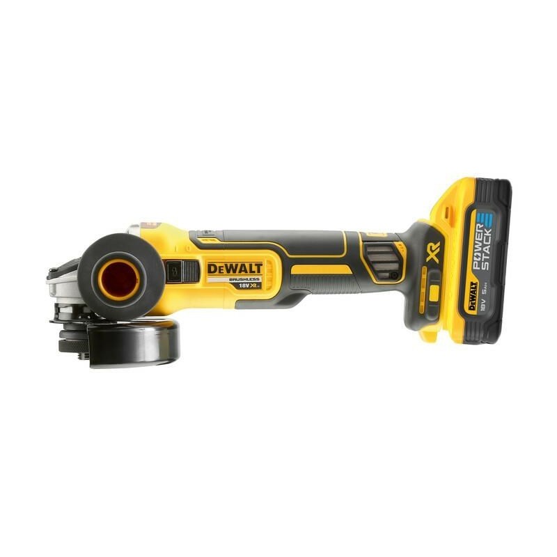 18v xr szlif. kąt. 125mm 2x5ah ps