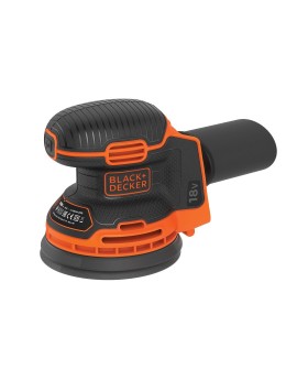 Black & Decker BDCROS18N-XJ przenośna szlifierka Szlifierka orbitalna 12000 RPM Czarny, Pomarańczowy