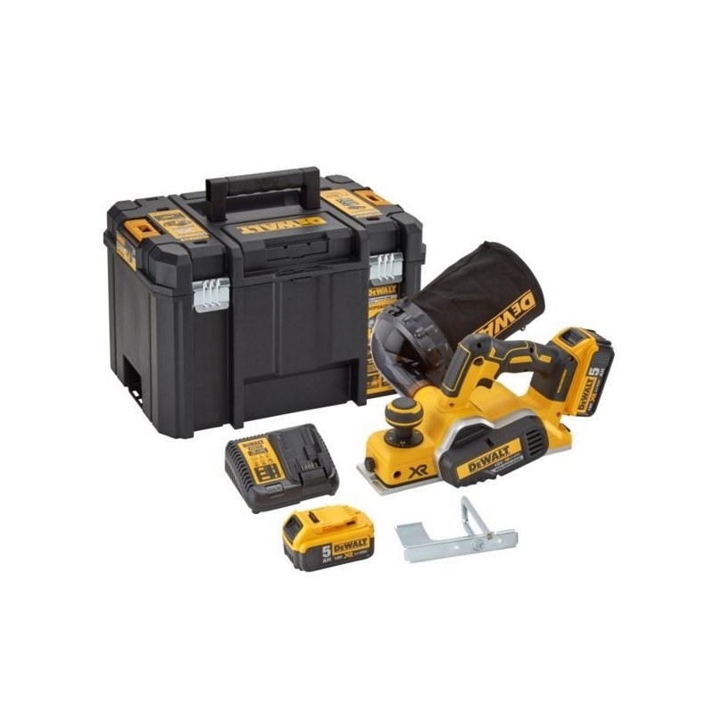DeWALT DCP580P2 strugarka ręczna Czarny, Żółty 15000 RPM