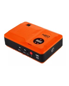 Urządzenie rozruchowe Neo Tools "Jumpstarter", power bank 14Ah, kompresor 3.5 bar, latarka