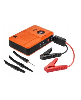 Urządzenie rozruchowe Neo Tools "Jumpstarter", power bank 14Ah, kompresor 3.5 bar, latarka